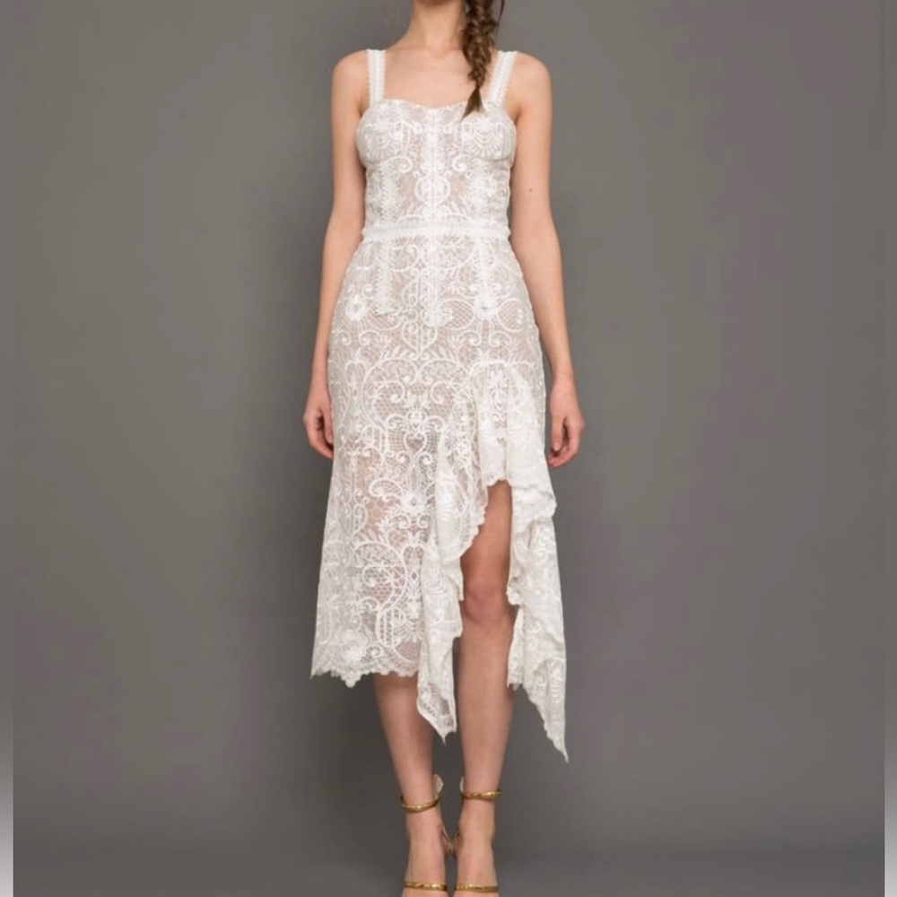 Bronx and Banco Tiffany Blanc Dress